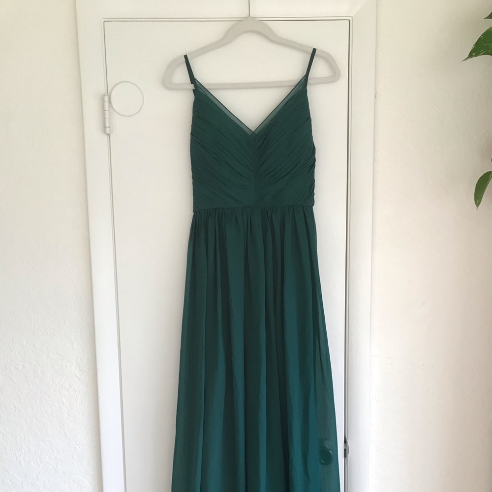 Emerald Bridesmaid Formal Dress